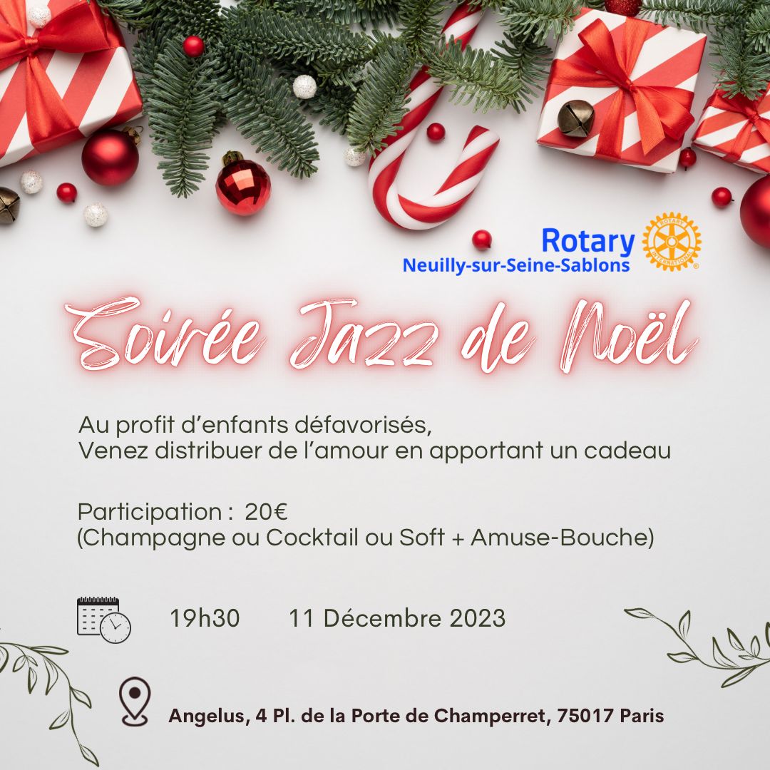 Soirée Jazz de Noël - Rotary District 1660