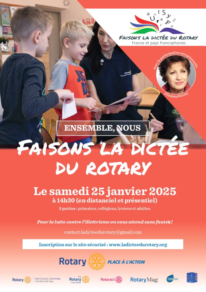 affiche a3 dictee 2025