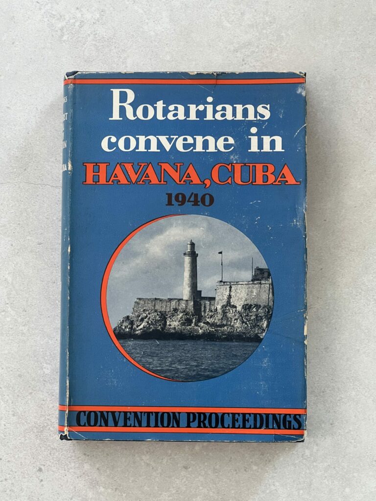 proceedings thirty first annual rotary convention havana cuba 1
