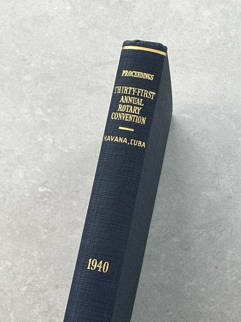 proceedings thirty first annual rotary convention havana cuba 2