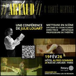 rotary paris agora conference artaud sante mentale